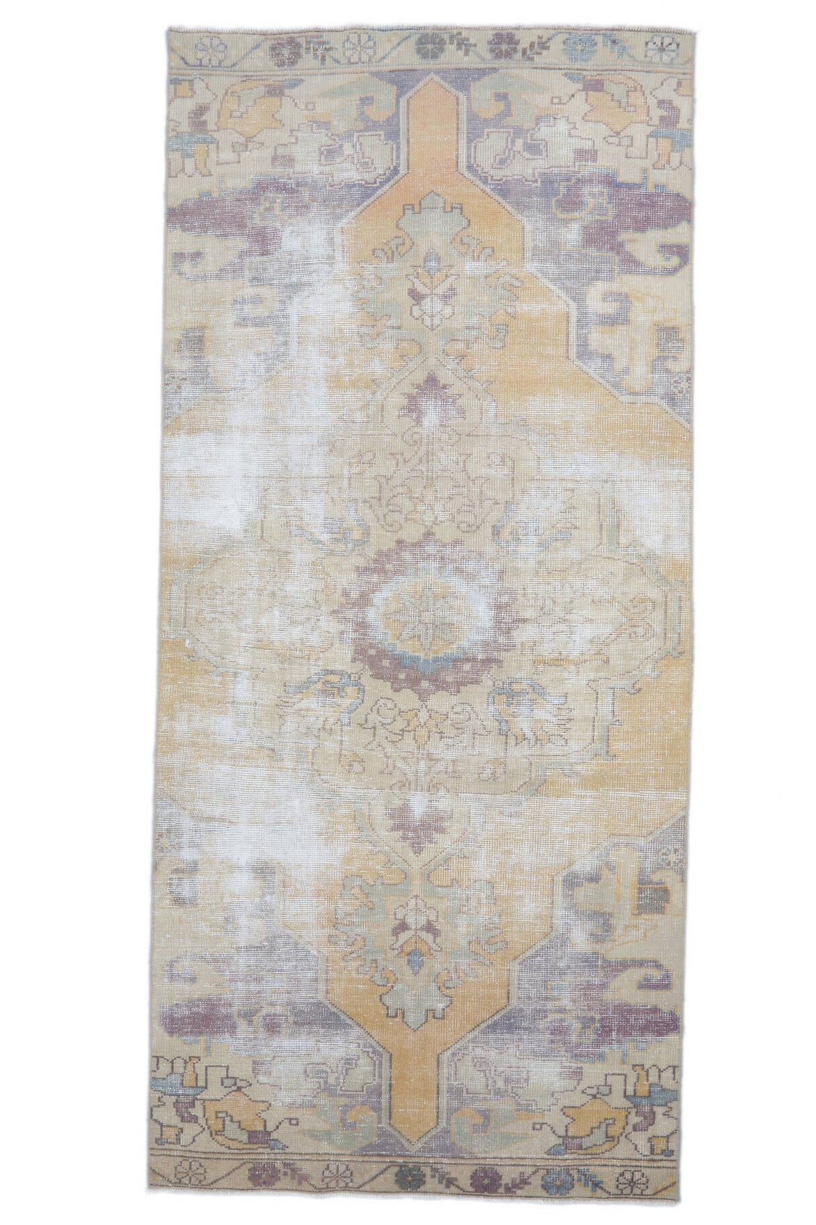 Alisay - Distressed Medallion Vintage Rug