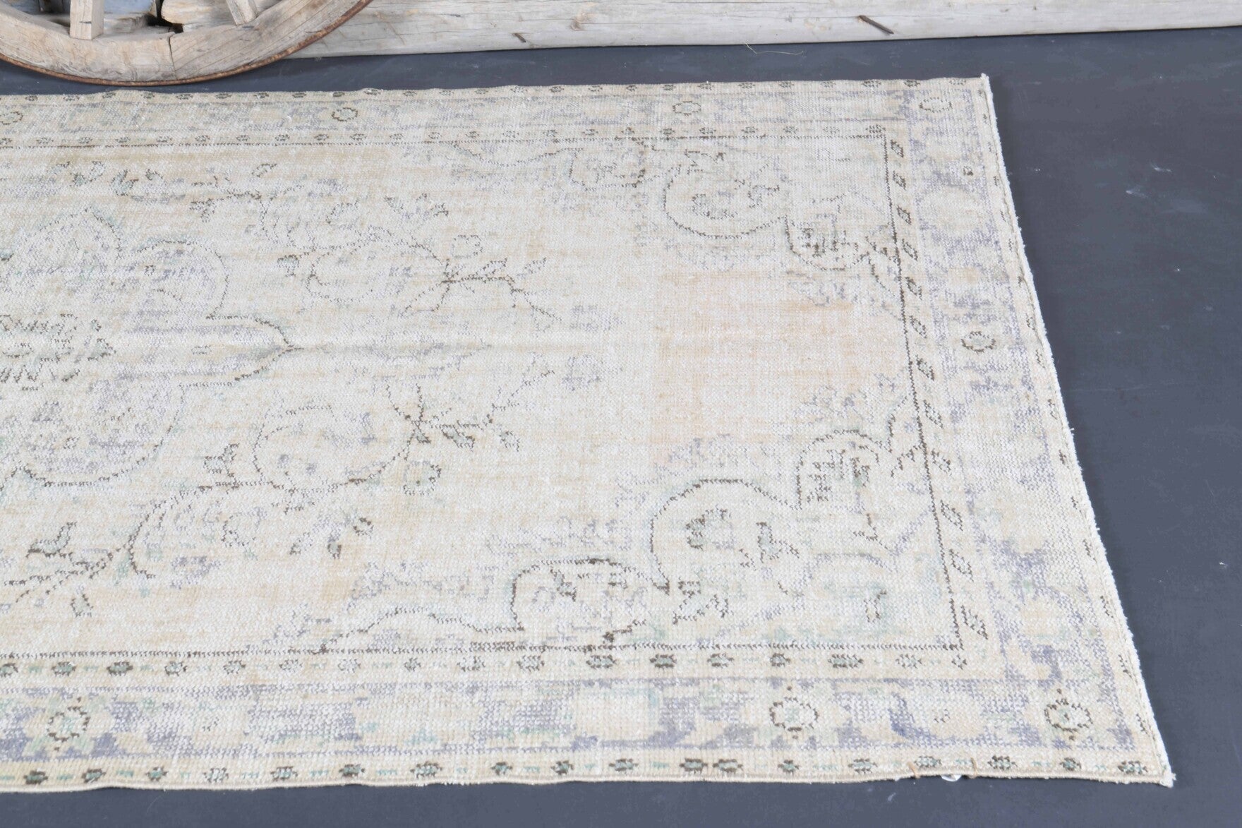 163x254 cm vintage Anatolian area rug – Sabahayat, low pile, wool