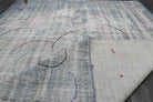 Aglaolyra – vintage solid rug for living room or bedroom, 5'10" x 8'10" (177x270 cm)