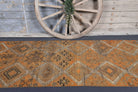 Tribal Antique Anatolian Hallway Runner Rug