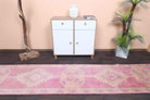 Antique Hand-Knotted Anatolian Runner Rug