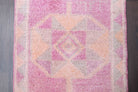 Antique Hand-Knotted Anatolian Runner Rug