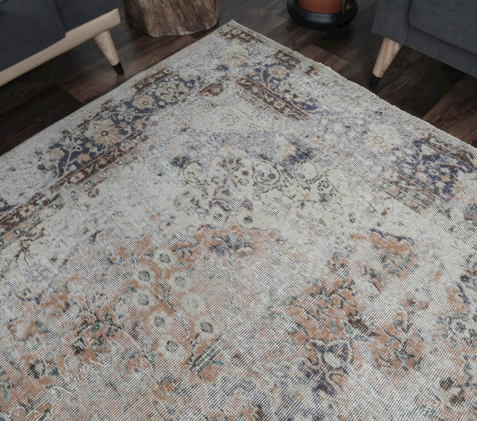 Aybanu - Distressed Oriental Anatolian Rug