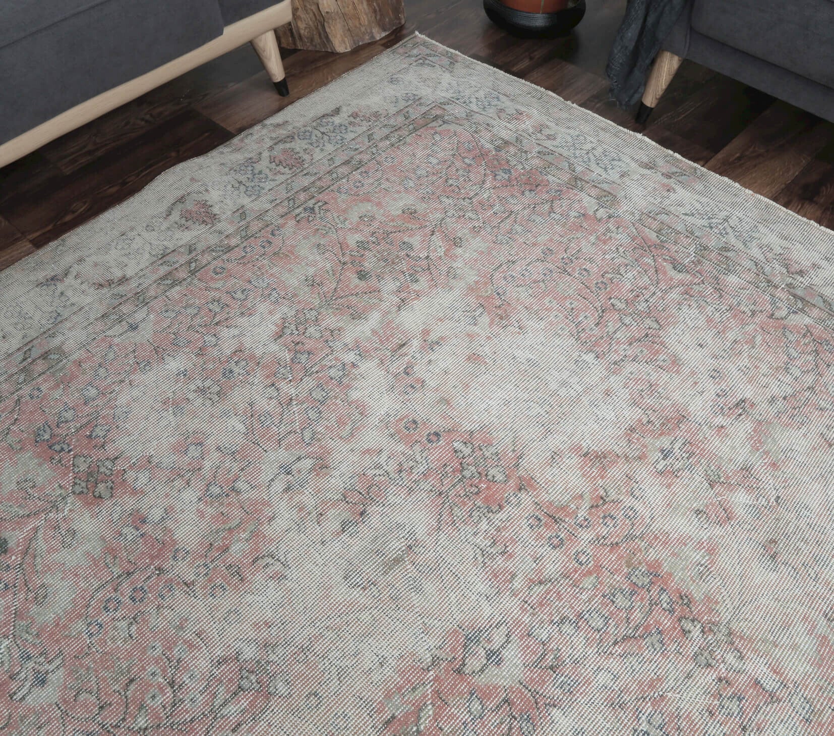 Aydogan - Antique Distressed Anatolian Rug