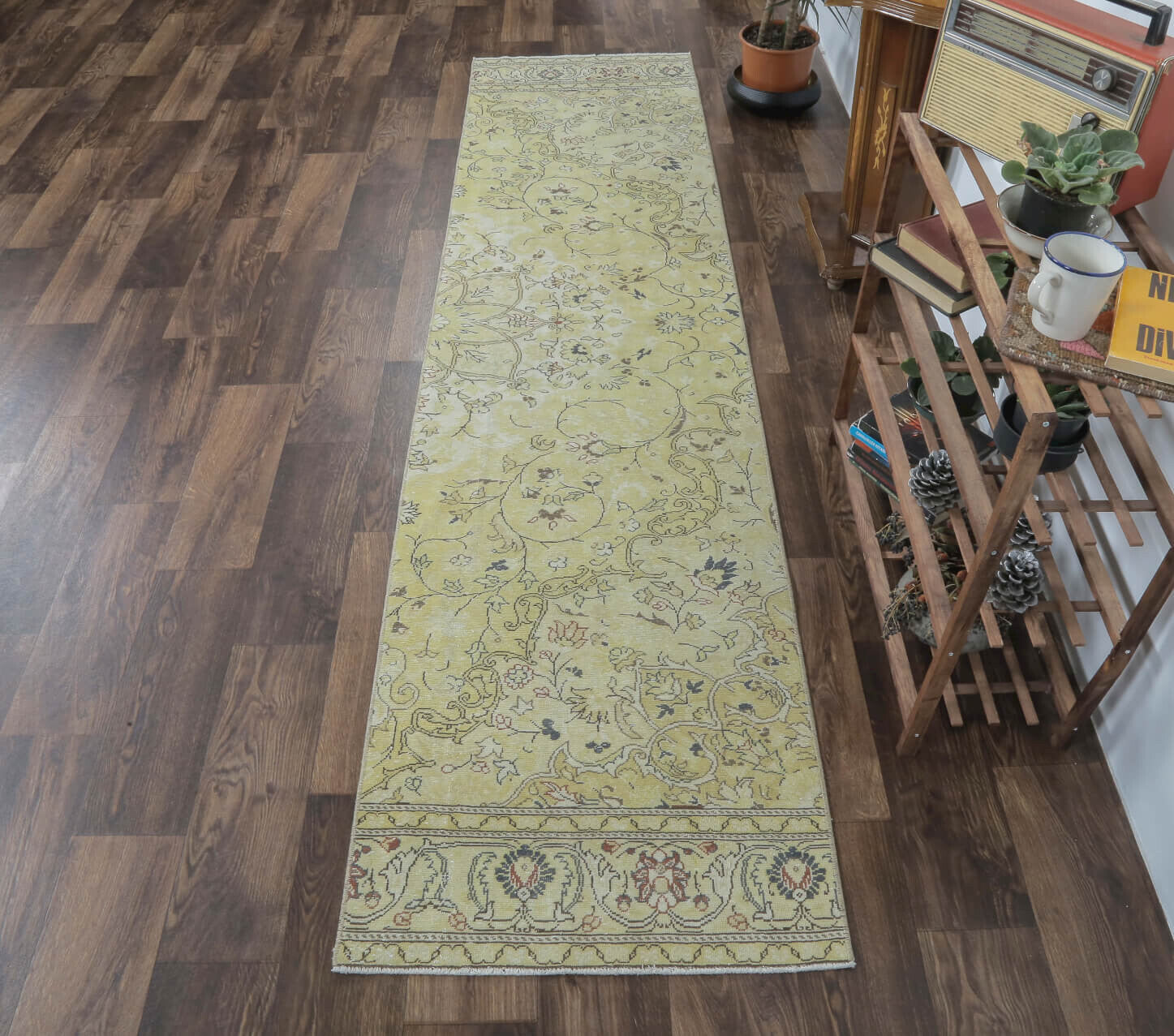 Betullan - Moss Vintage Oushak Runner