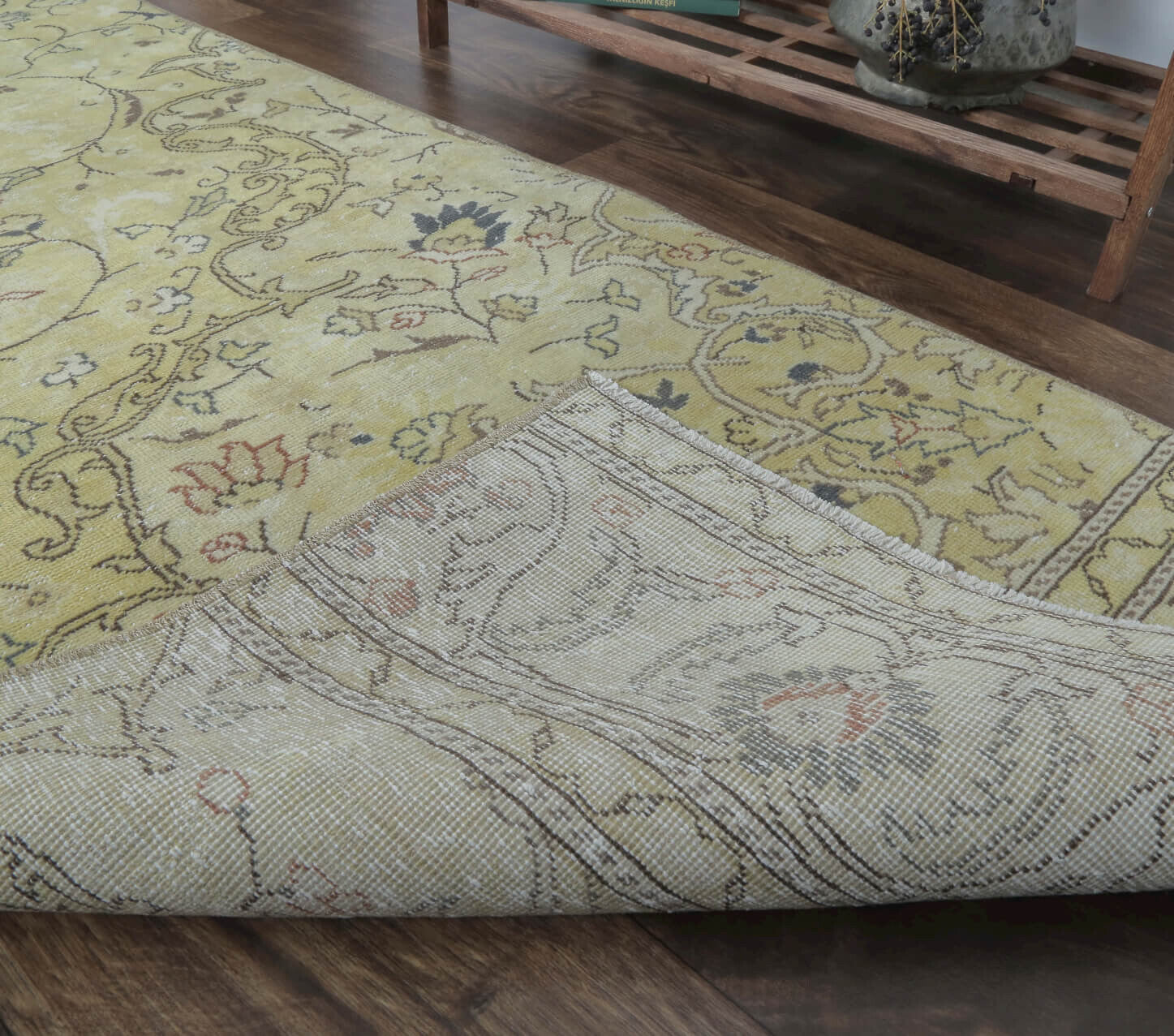 Betullan - Moss Vintage Oushak Runner