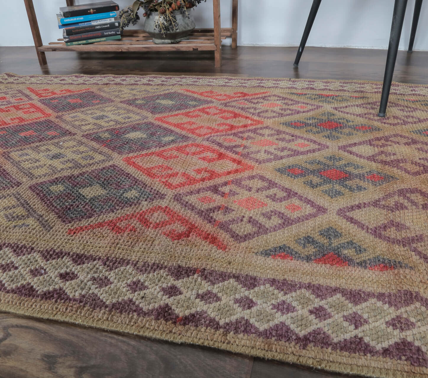 Brynleigh - Diamond Motif Anatolian Runner Rug