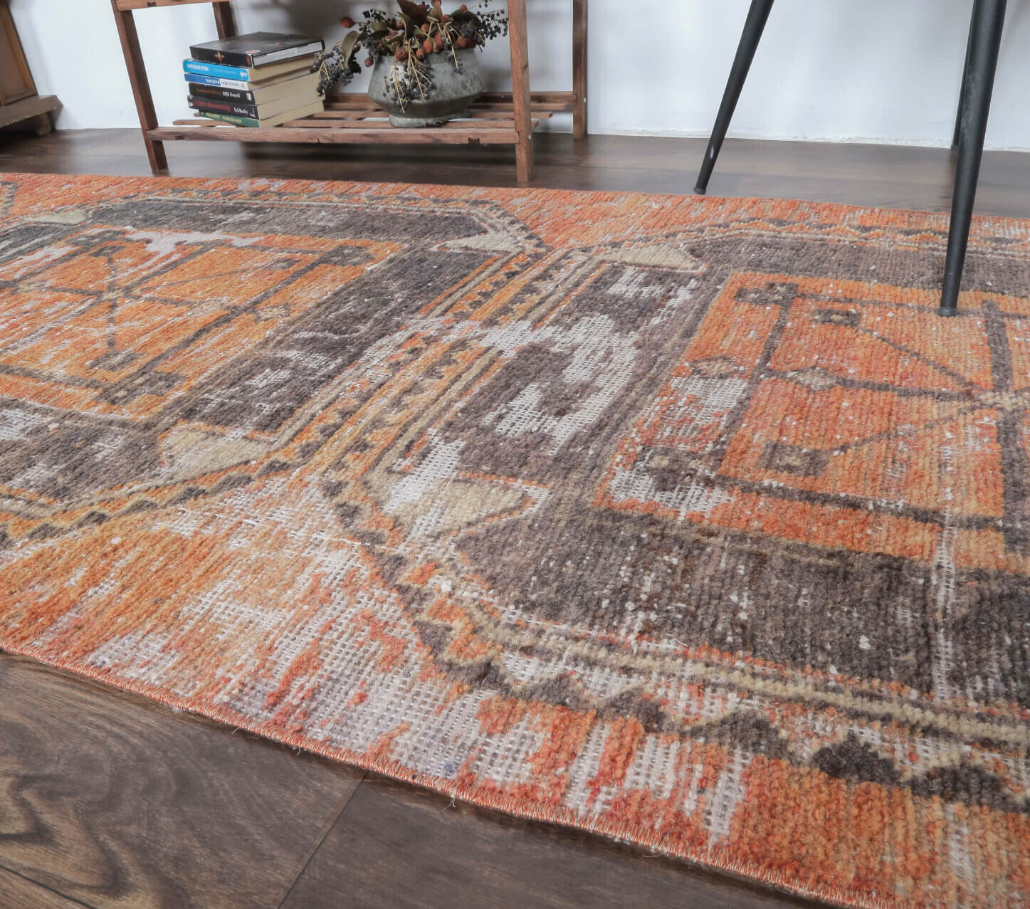 Candash - Oushak Vintage Runner Rug