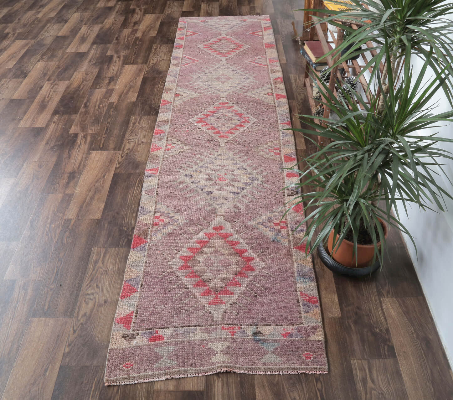Cansina - Original Antique Anatolian Runner Rug