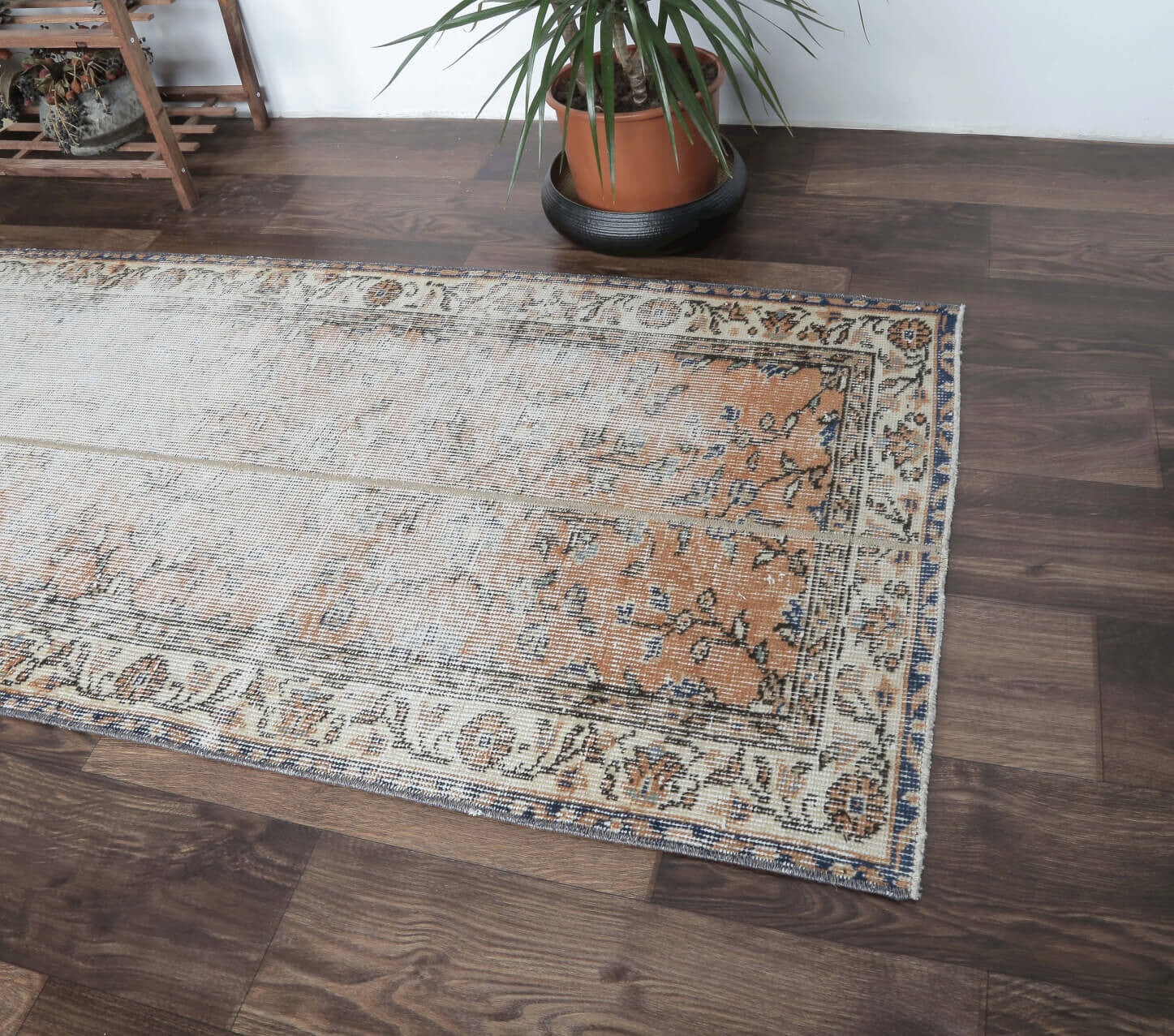 Christina - Stitched Distressed Oushak Runner