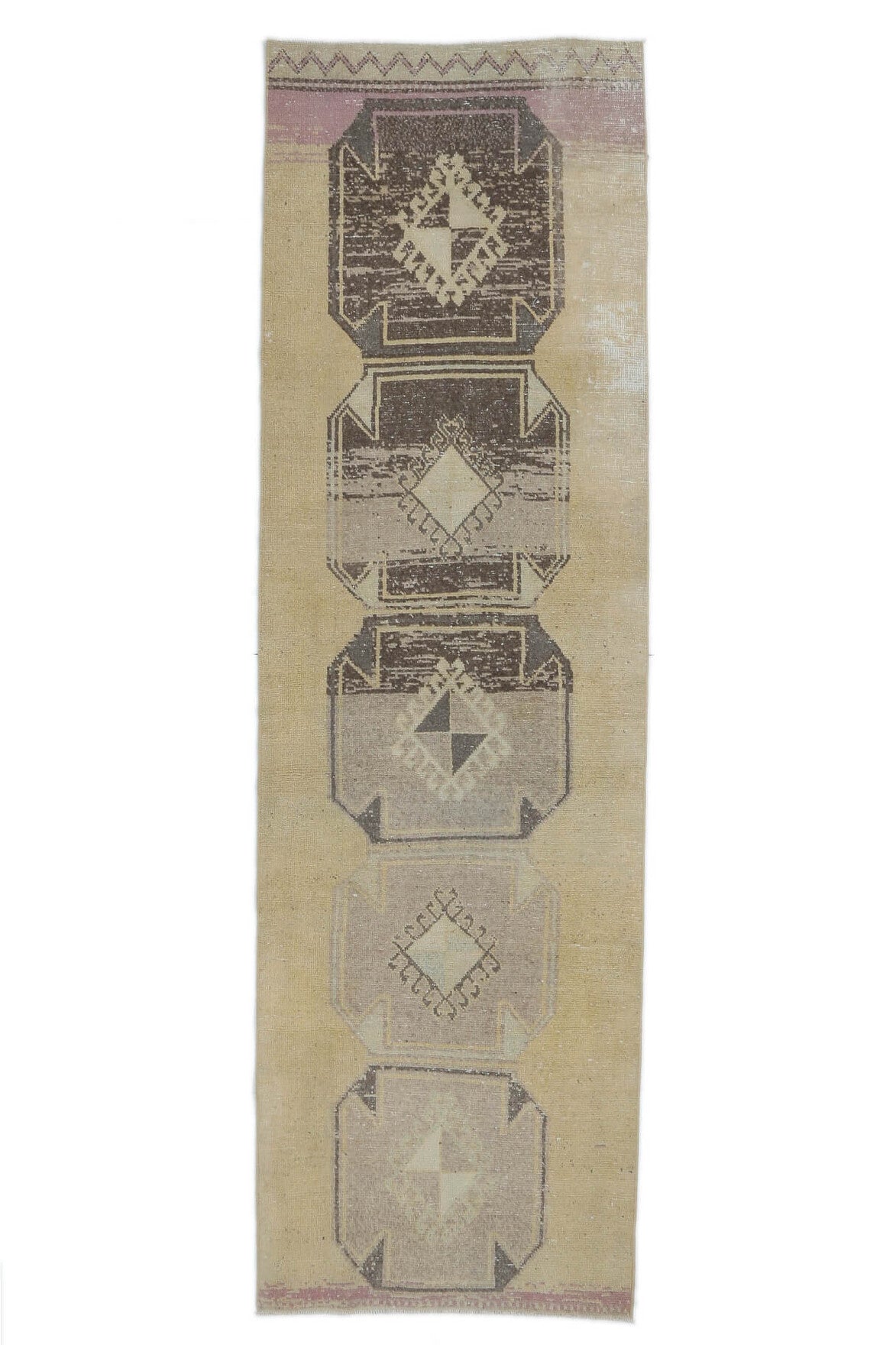 Crystal - Rustic Vintage Oushak Runner