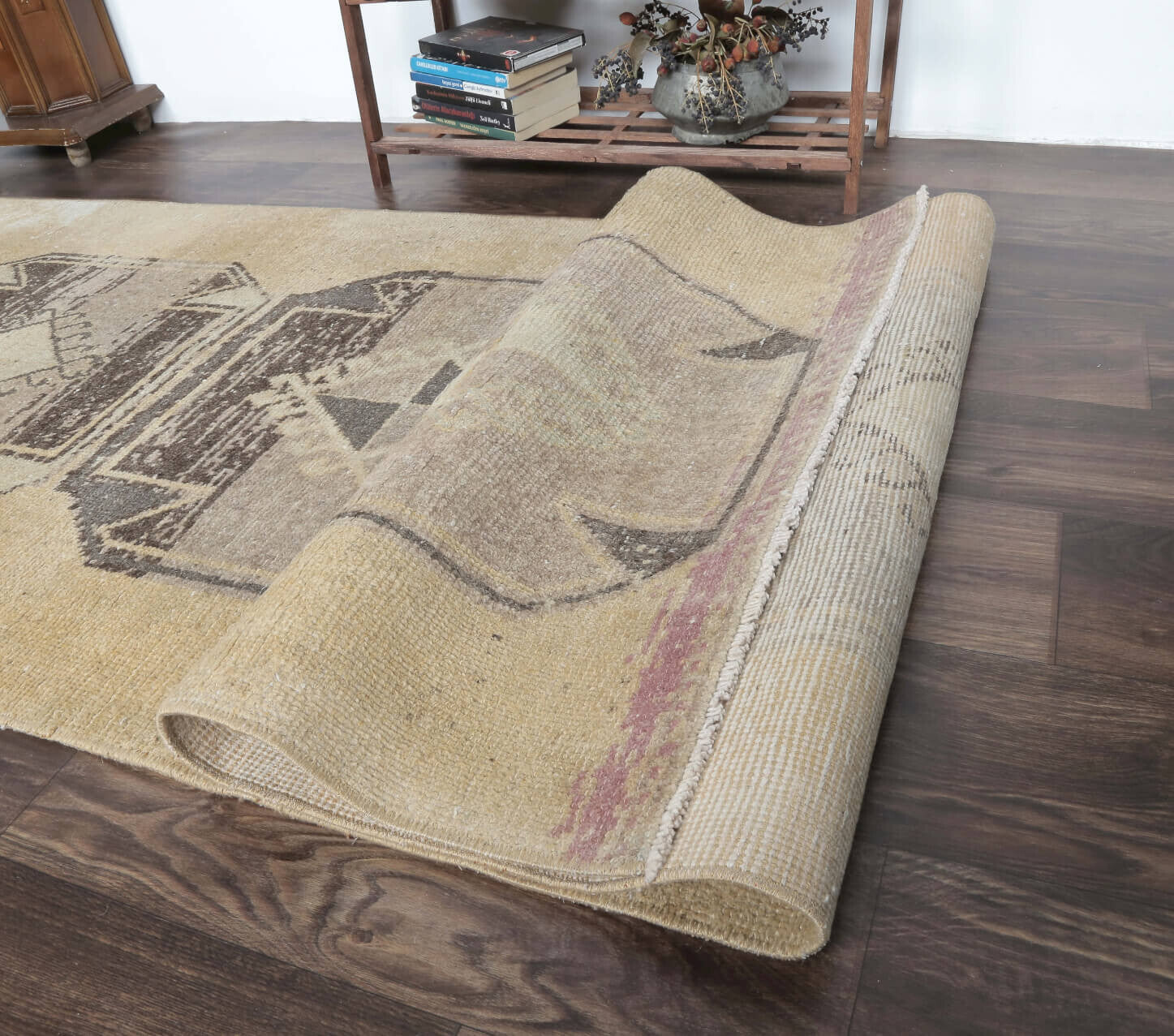 Crystal - Rustic Vintage Oushak Runner