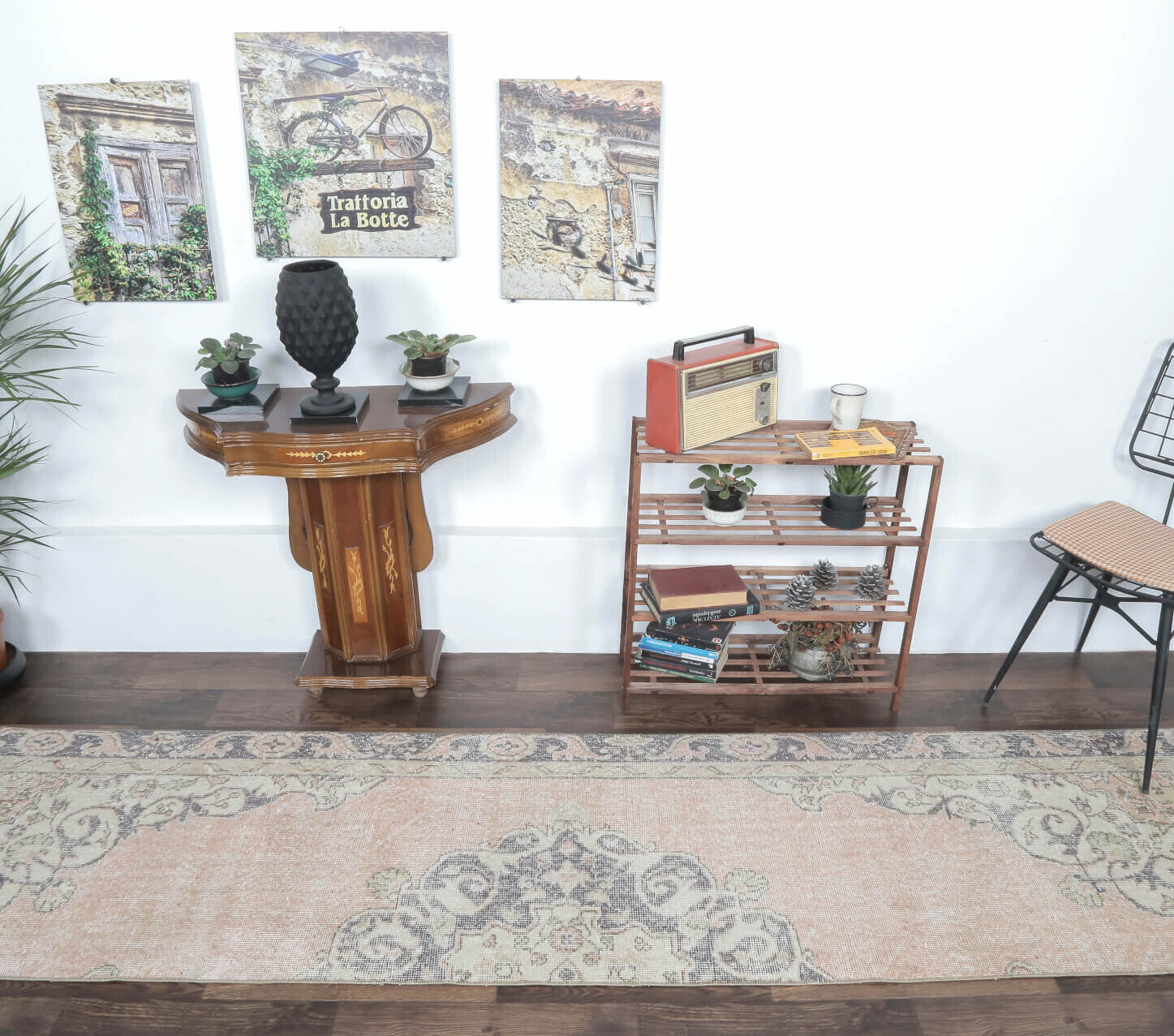 Delaney - Semi-Oriental Oushak Runner Rug