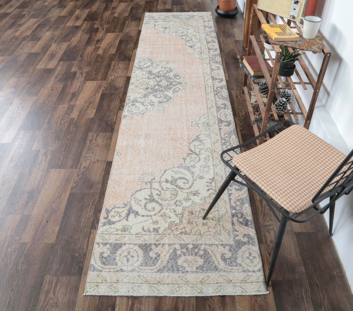 Delaney - Semi-Oriental Oushak Runner Rug