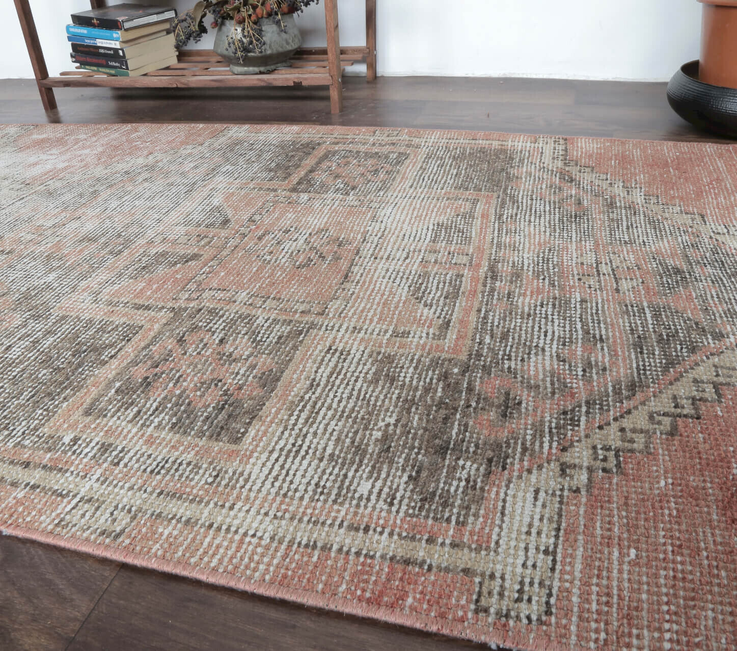 Dide - Distressed Vintage Runner Anatolian Carpet