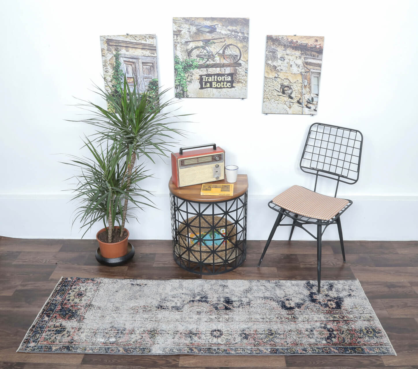 Dilman -  Faded Vintage Anatolian Runner Rug