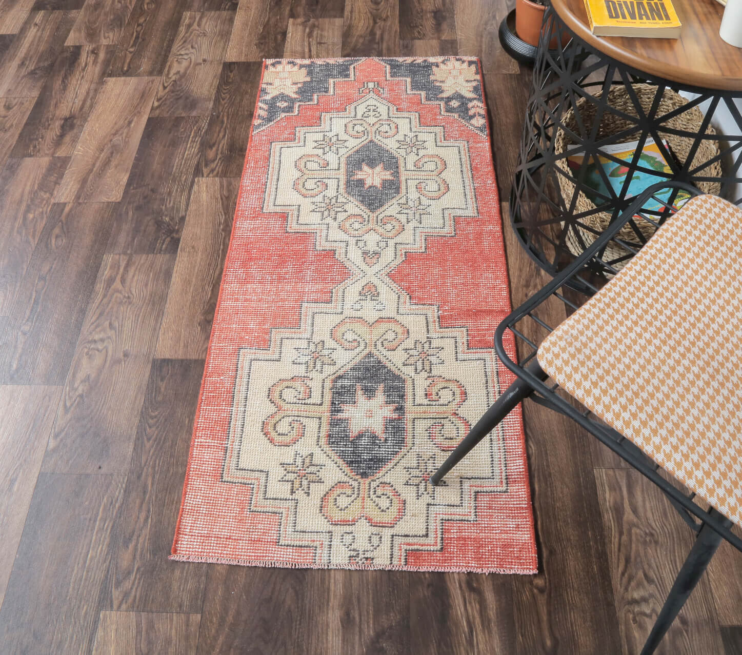 Dixie - Vintage Anatolian Runner Rug