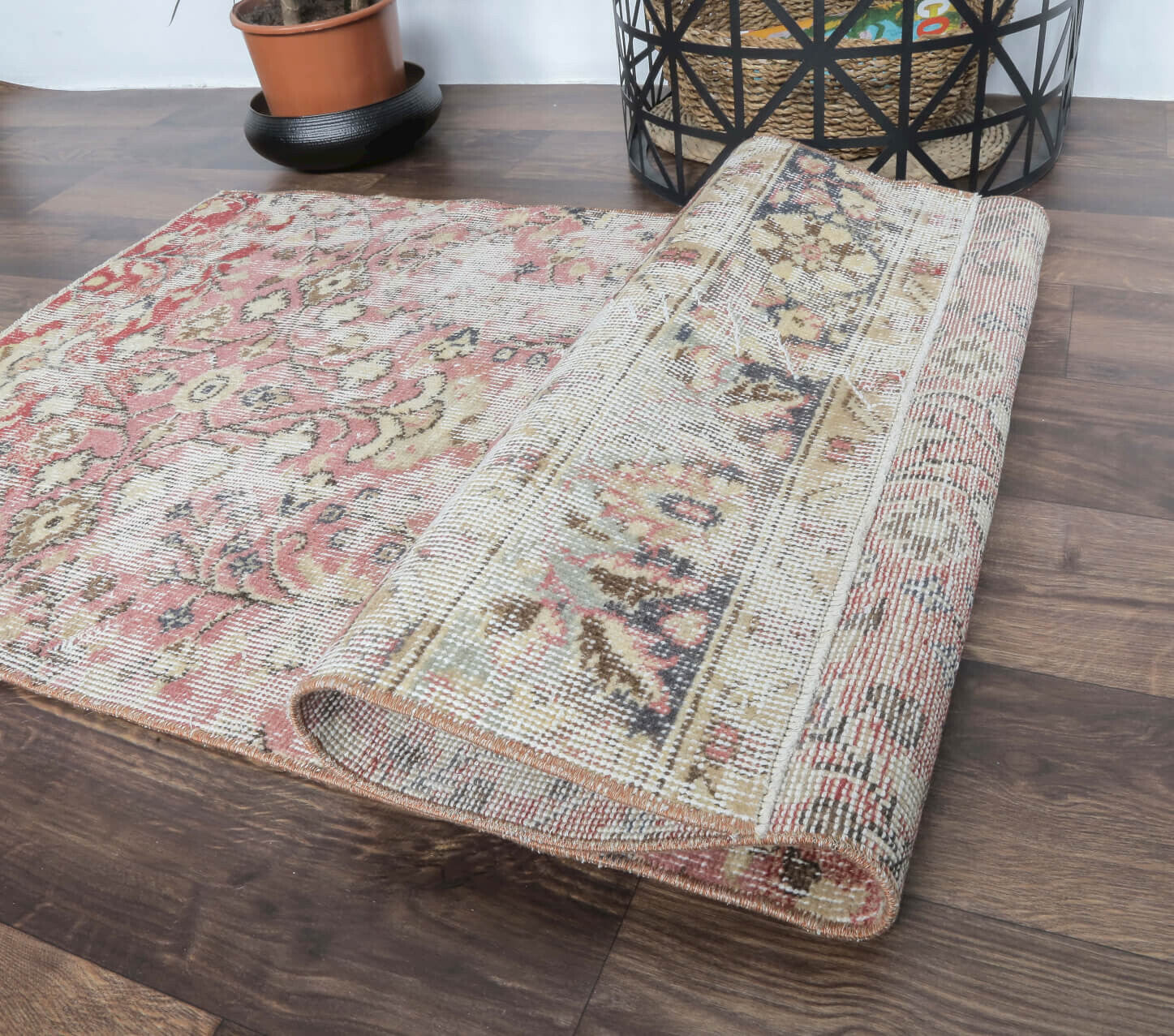 Doga - Faded Vintage Hereke Rug