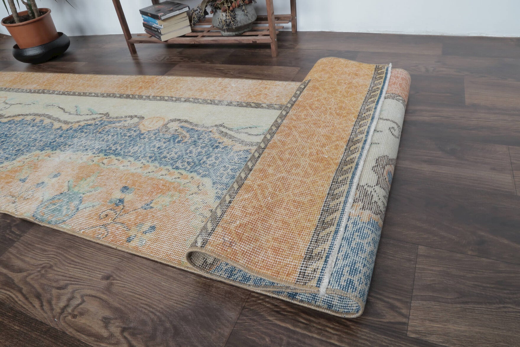 Ece - Vintage Anatolian Runner Rug