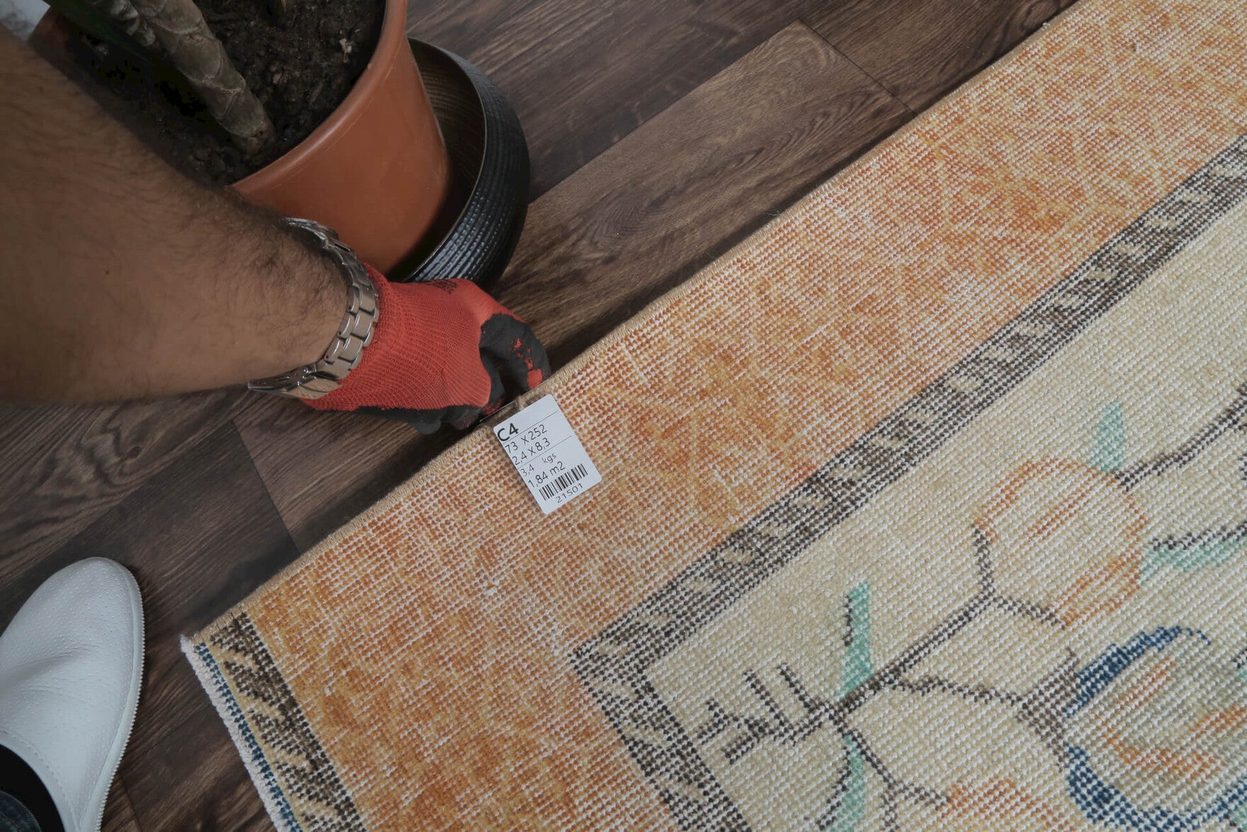 Ece - Vintage Anatolian Runner Rug