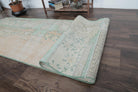 Ecegul - Turkish Vintage Oushak Runner Rug