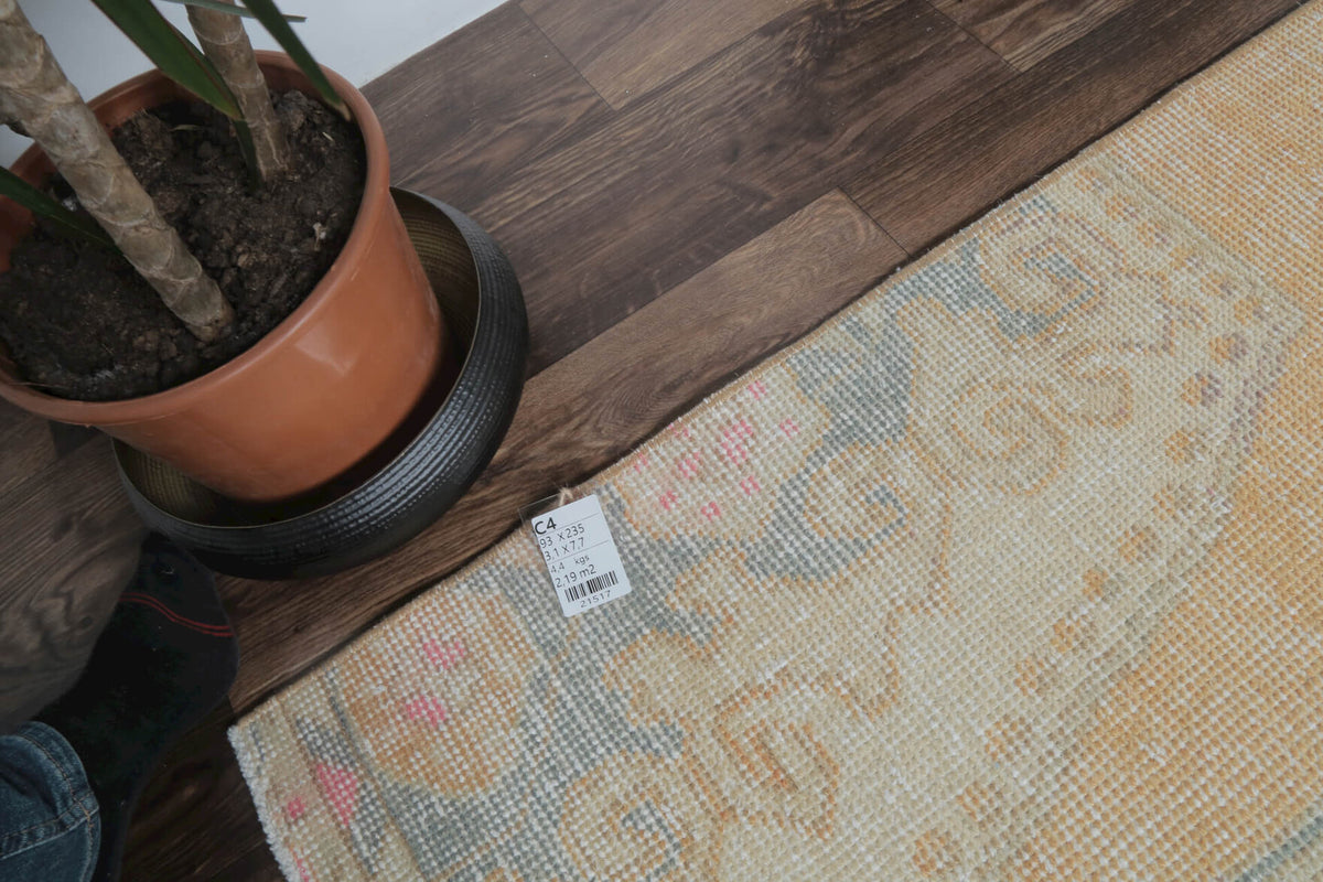Edie - Oushak Vintage Runner Rug