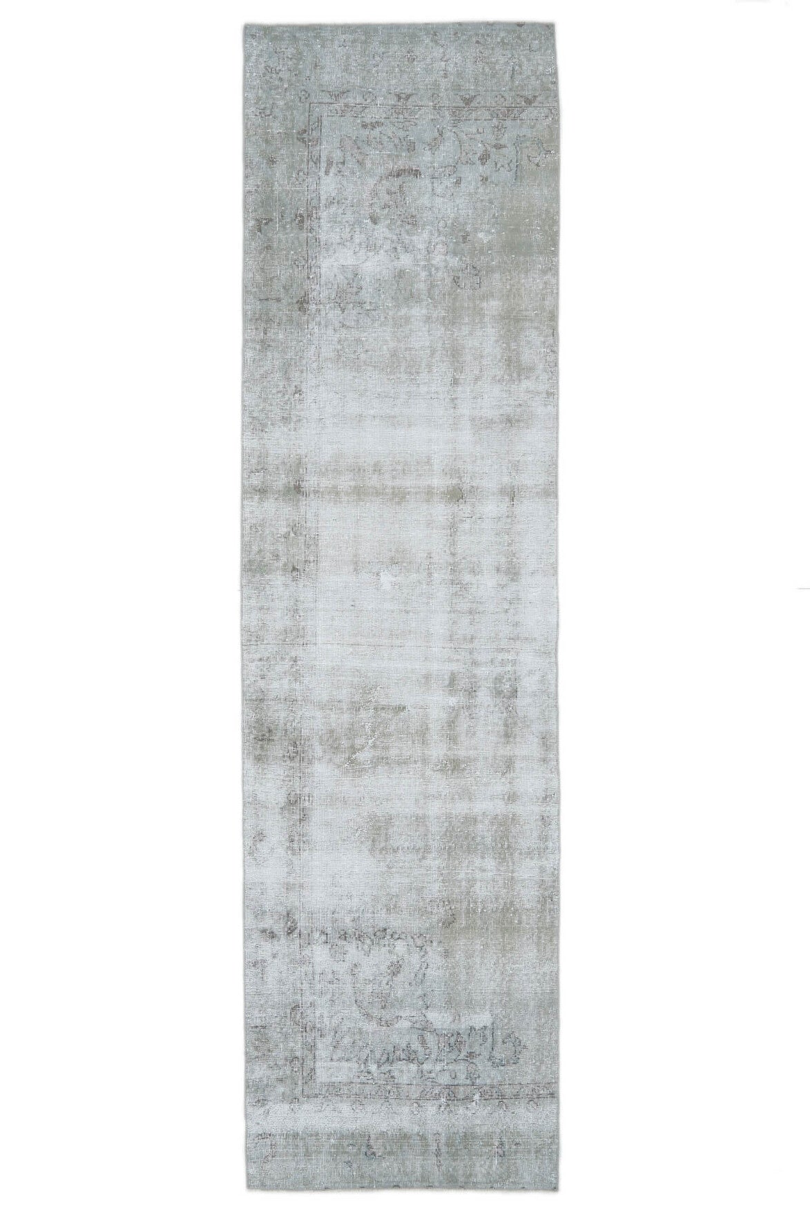 Erdeni - Antique Distressed Oushak Runner