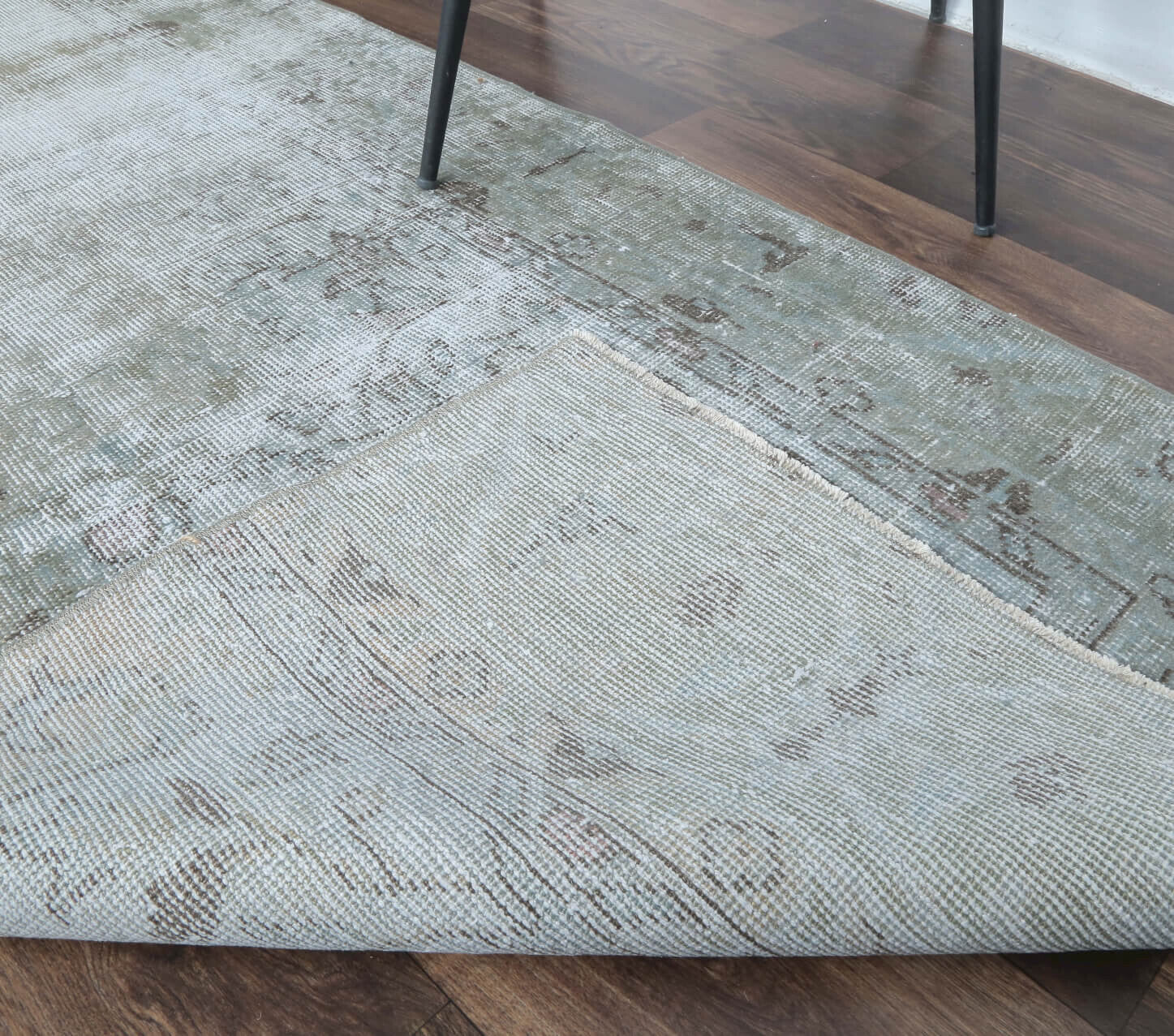Erdeni - Antique Distressed Oushak Runner