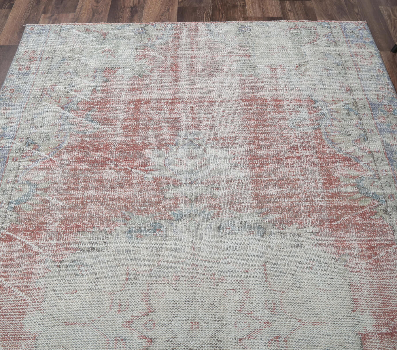 Estelle - Faded Red Oriental Area Anatolian Rug