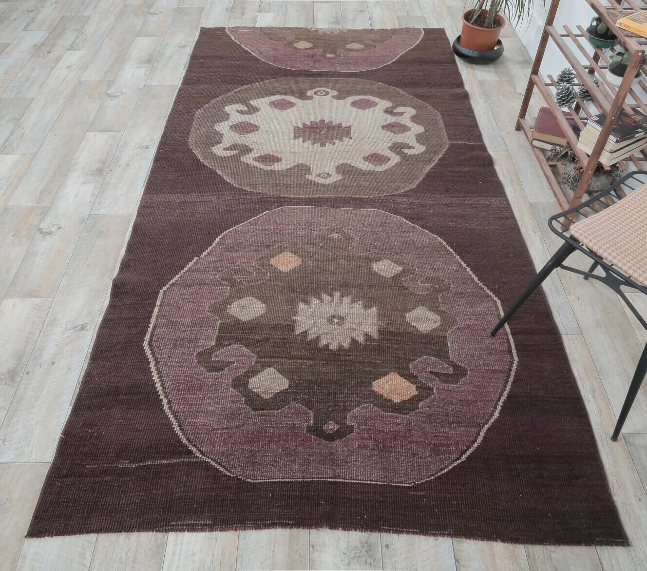 Gokcegol - Turkish Elder WIDE Oushak Runner Rug