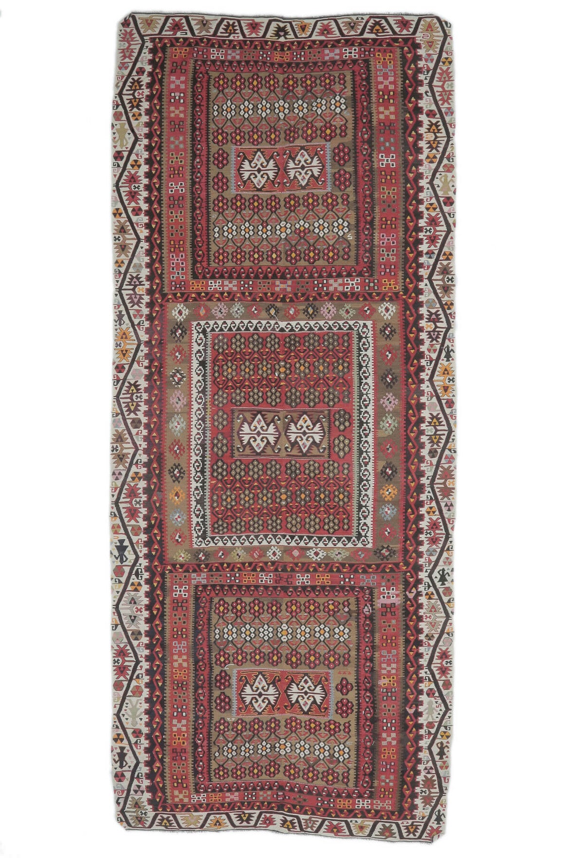 Gulshen - Wide Flatweave Runner Rug