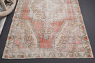 Handmade wool rug from Anatolia, Turkey – Handmade Vintage Area Rug 4'4" x 6'11"