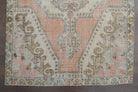 Handmade Vintage Oushak Area Rug
