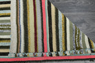Yagmurbike – vintage oriental kilim for living room or bedroom, 5'4" x 7'8" (163x233 cm)