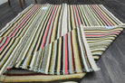 Hand-crafted Anatolian vintage kilim Yagmurbike in wool, 1960s