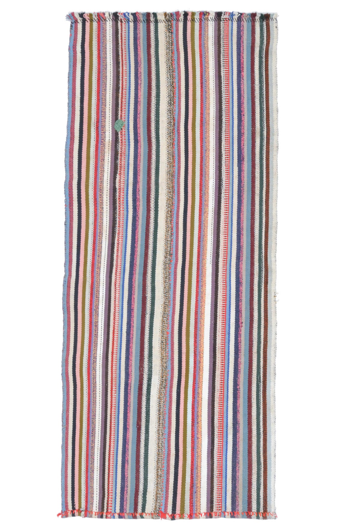 Striped Runner - Handmade Vintage Kilim Rug