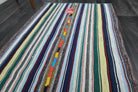 Handmade Vintage Kilim Runner Rug
