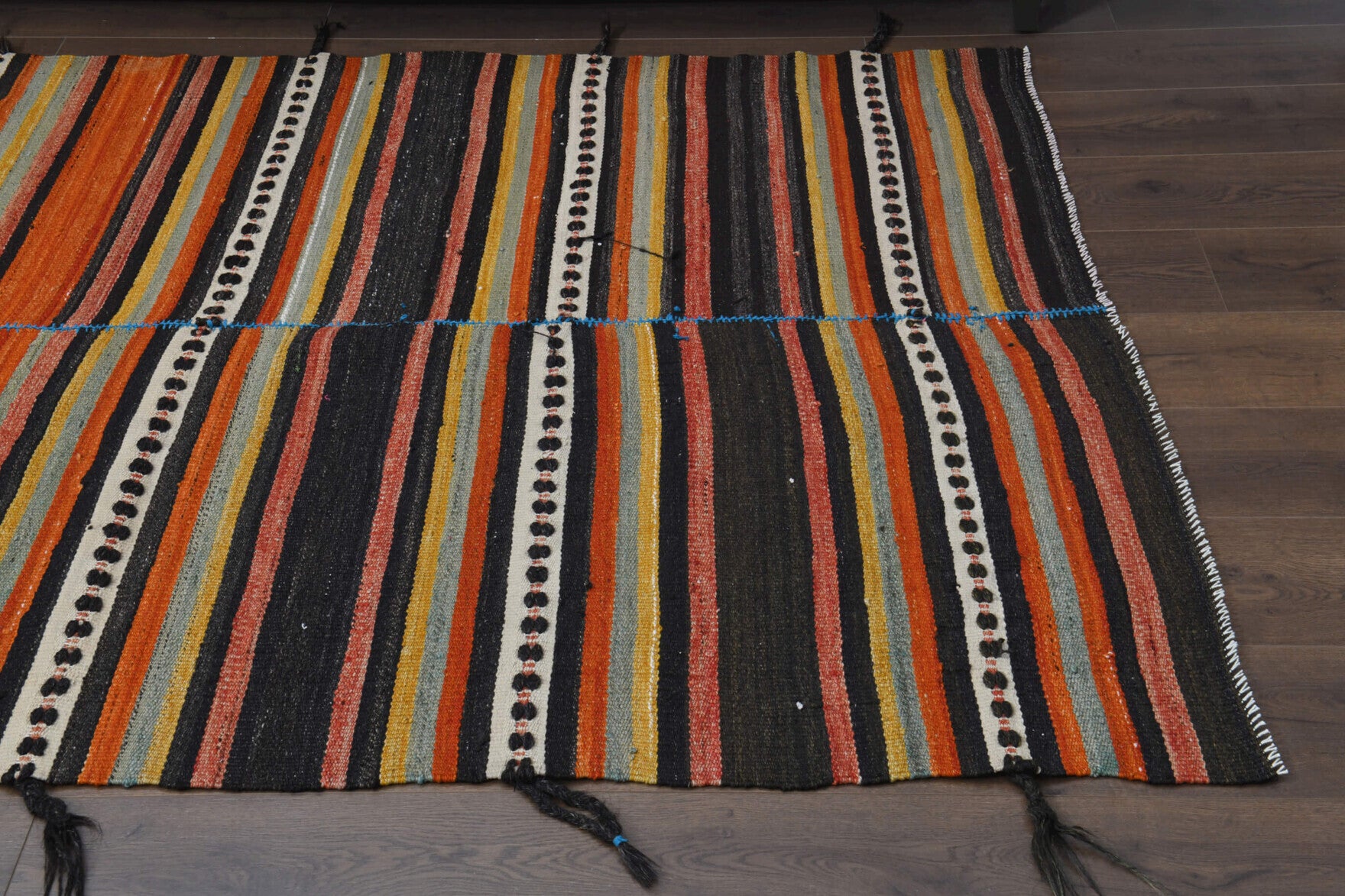 Vefalale – vintage oriental kilim for living room or bedroom, 4'10" x 7'6" (147x229 cm)