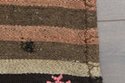 One-of-a-kind 1960s Anatolian vintage kilim rug in wool, 4'9" x 6'9"