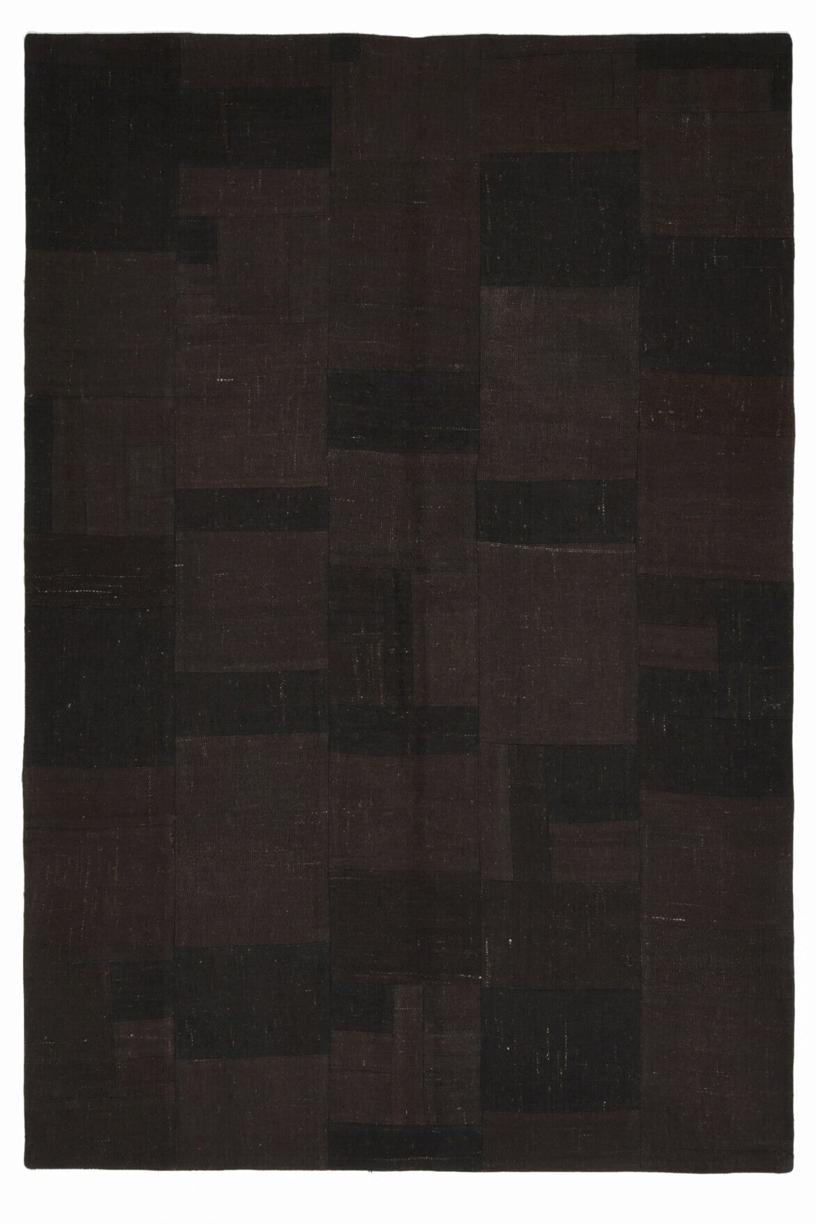 Dark Black - Patchwork Vintage Area Rug