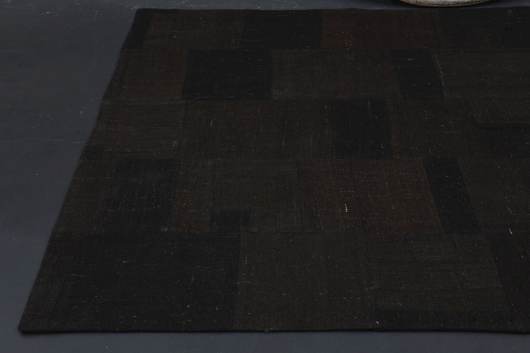 One-of-a-kind 1960s Anatolian vintage patchwork area rug in wool, 5'5" x 8'