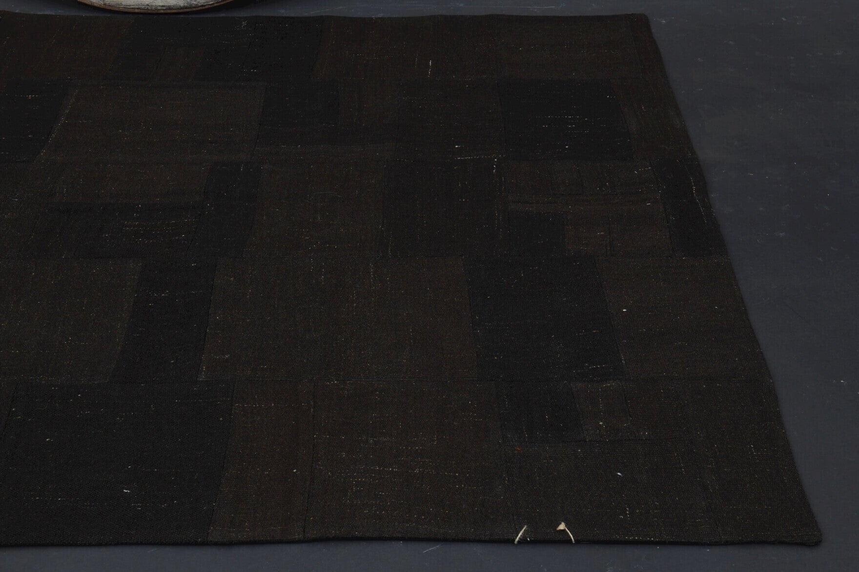 165x244 cm vintage patchwork Anatolian area rug – Topraksu, low pile, wool