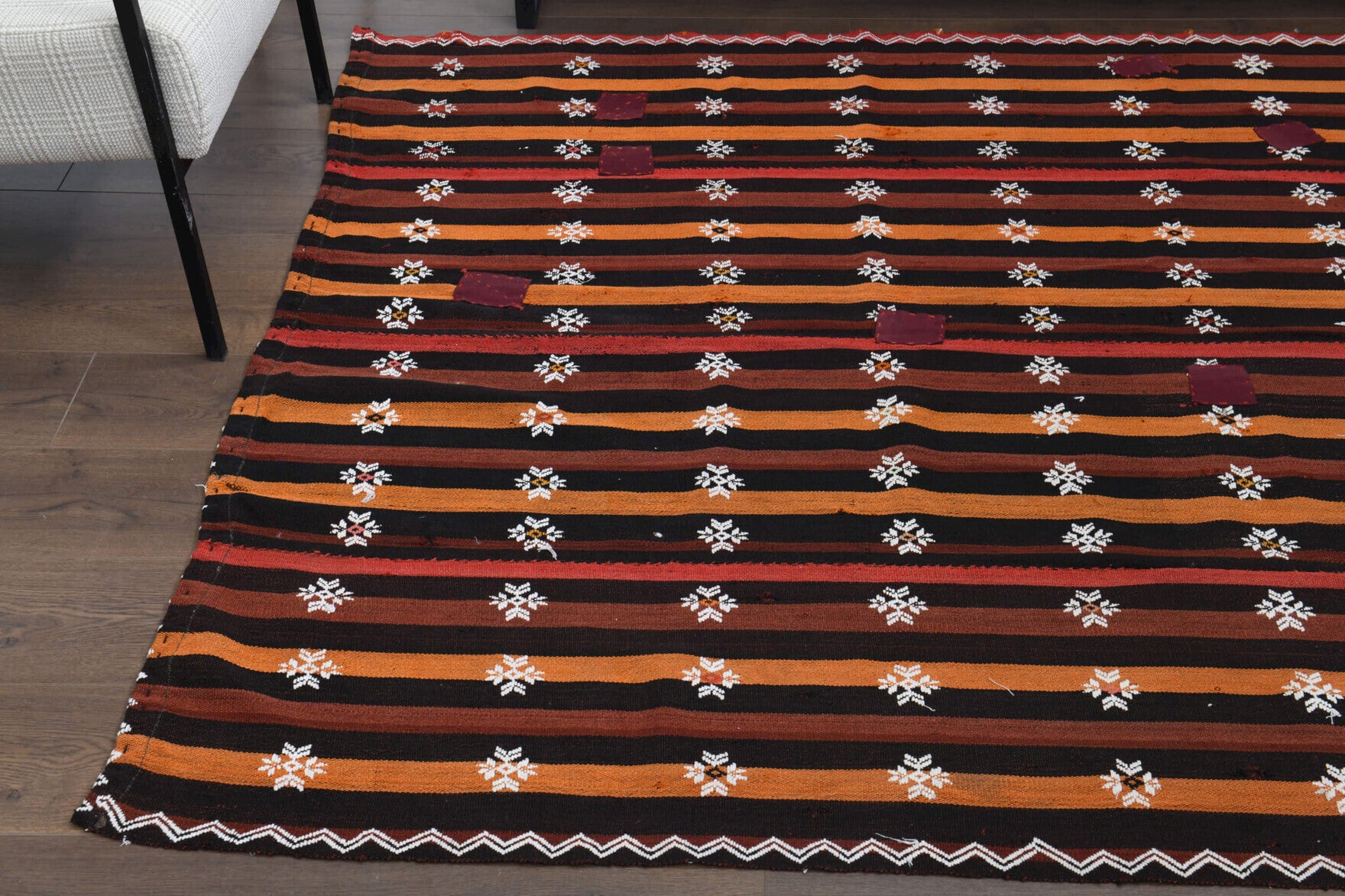 169x238 cm vintage Anatolian kilim rug – Timodora, flatweave, wool
