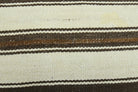 Handwoven flatweave wool kilim from Anatolia, Turkey – Boho Chic Kilim Handmade Vintage Area Rug 4'11" x 6'4"