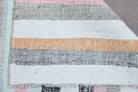 Thalothymia kilim: 1960s handwoven flatweave Anatolian kilim with oriental motifs