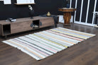 Authentic Anatolian vintage kilim rug (1960s) with oriental design – one-of-a-kind at Fame Rugs