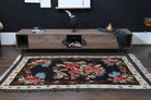 Handmade Vintage Oushak Area Rug