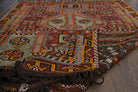 Unique Tasseled Oushak Carpet - Handmade Vintage Rug