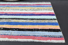 Handmade Vintage Accent Kilim Rug