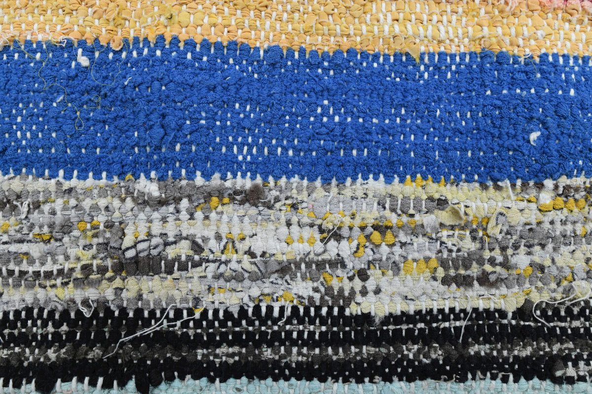 Handmade Vintage Accent Kilim Rug